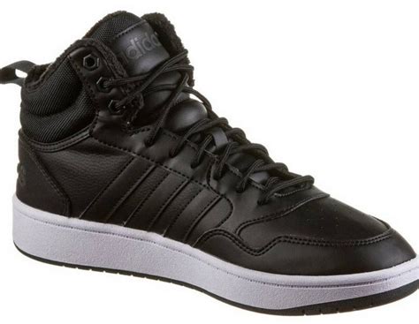 adidas sneaker hoops 3.0 mid wtr schwarz/dunkelgrau|adidas hoops 3.0 mid shoes.